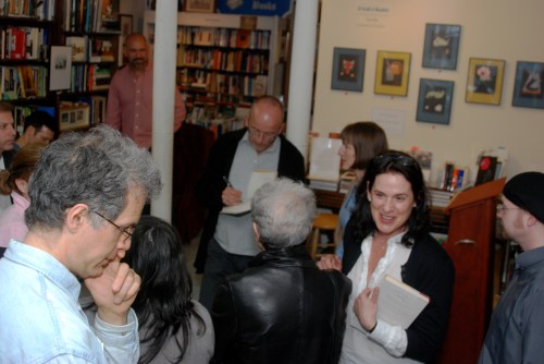 Mark Doty signing Mark Doty signing